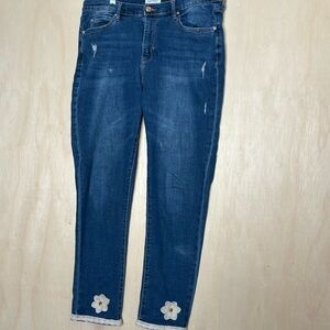 Nicole Miller Nolita distressed Boyfriend jeans. Size 10